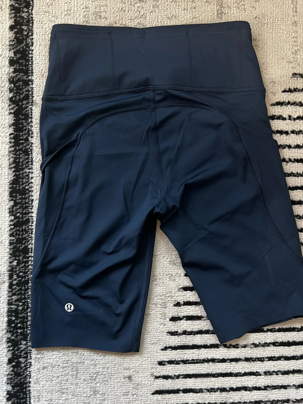 lululemon navy color Athletic performance shorts